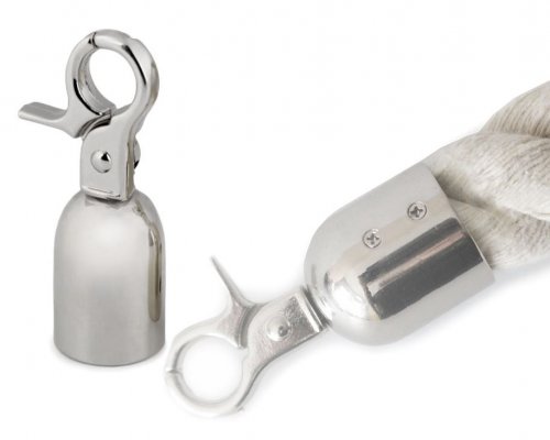 Karabiner Endstück - silber - 18,5mm